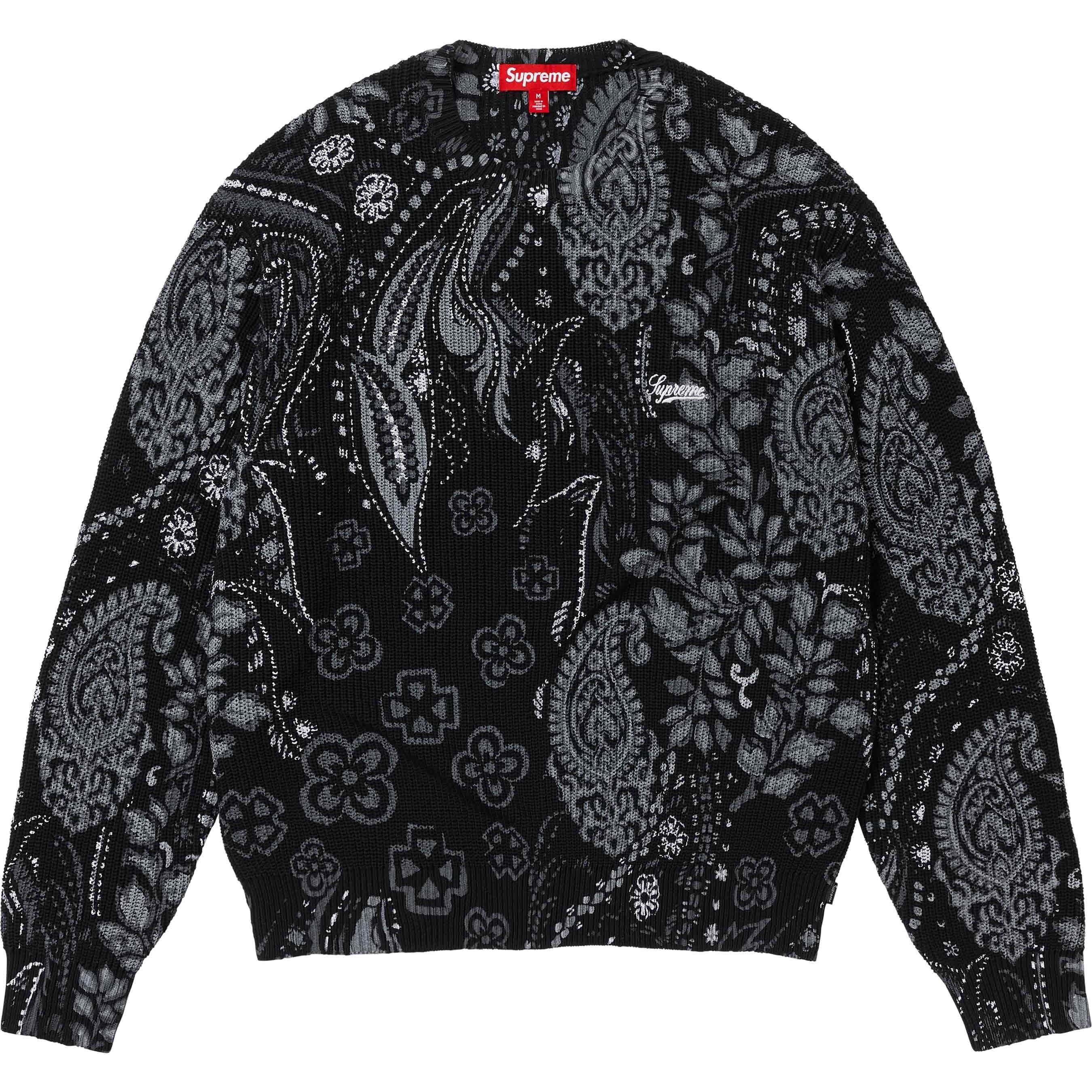 Printed Paisley Sweater view 7